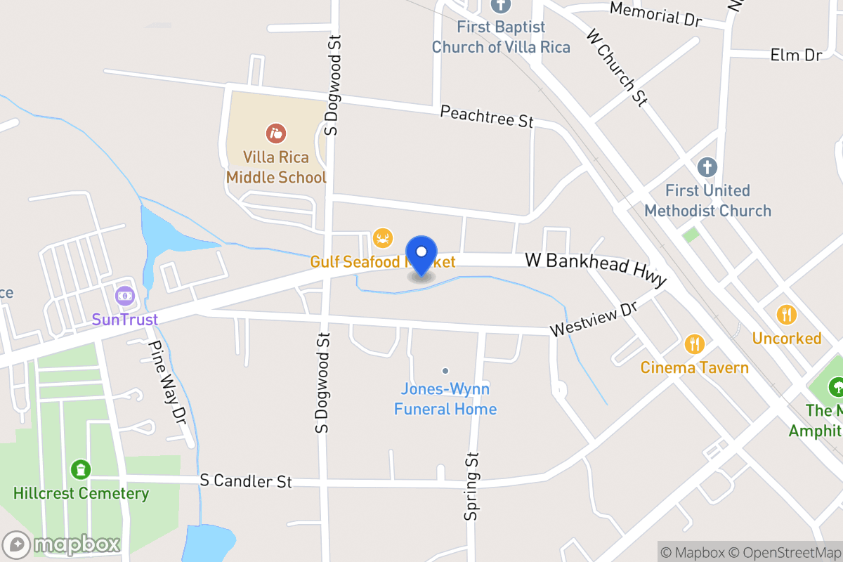 Map of 342 W Bankhead Hwy