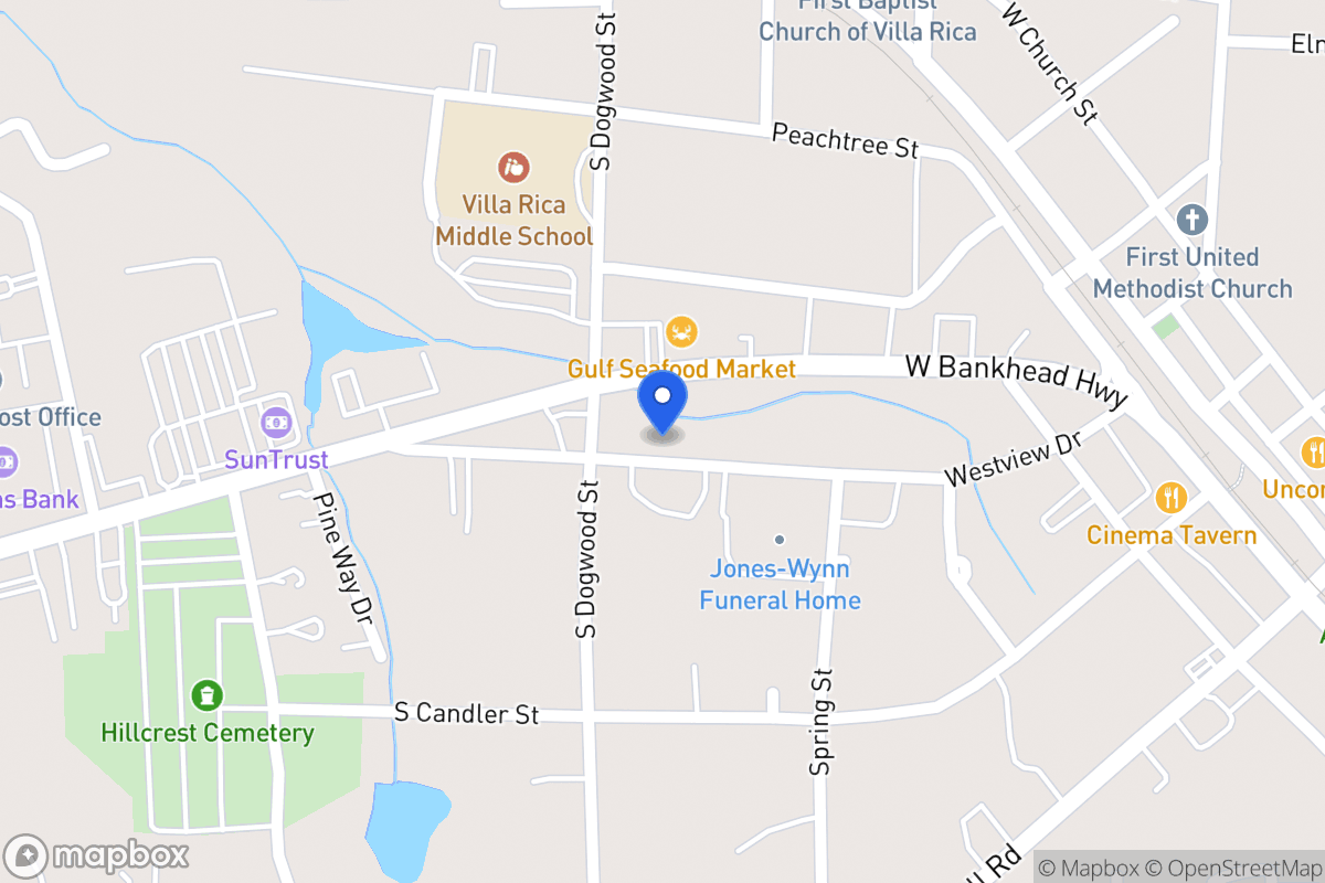 Map of 323 Westview Dr