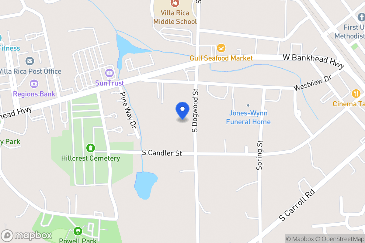 Map of 515 S Dogwood St