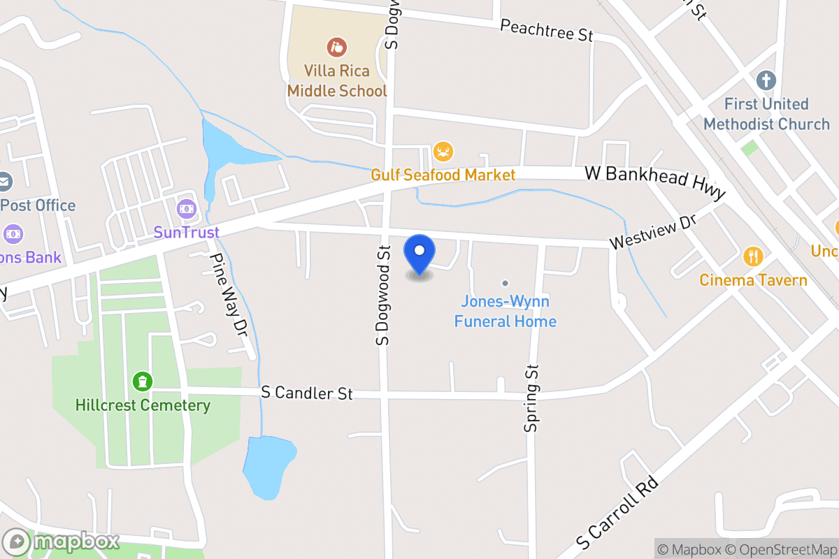 Map of 318 Westview Dr