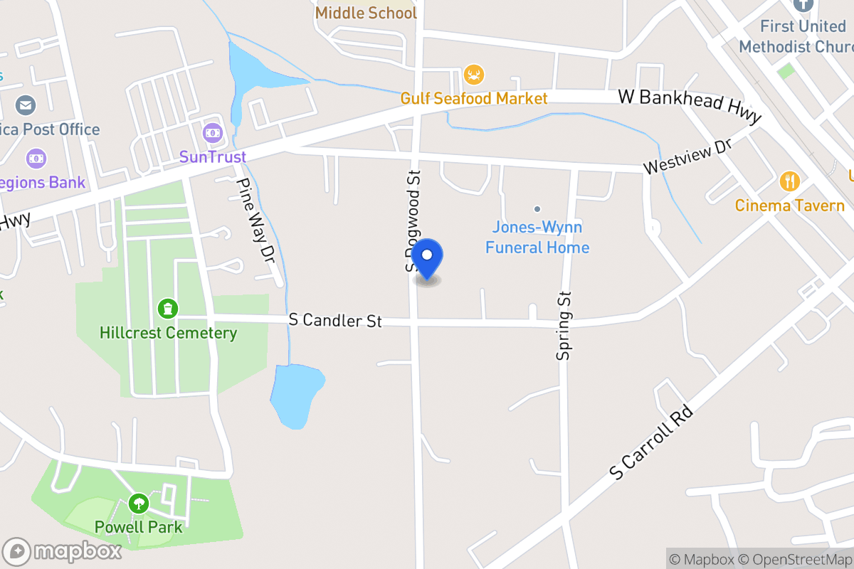Map of 528 S Dogwood St