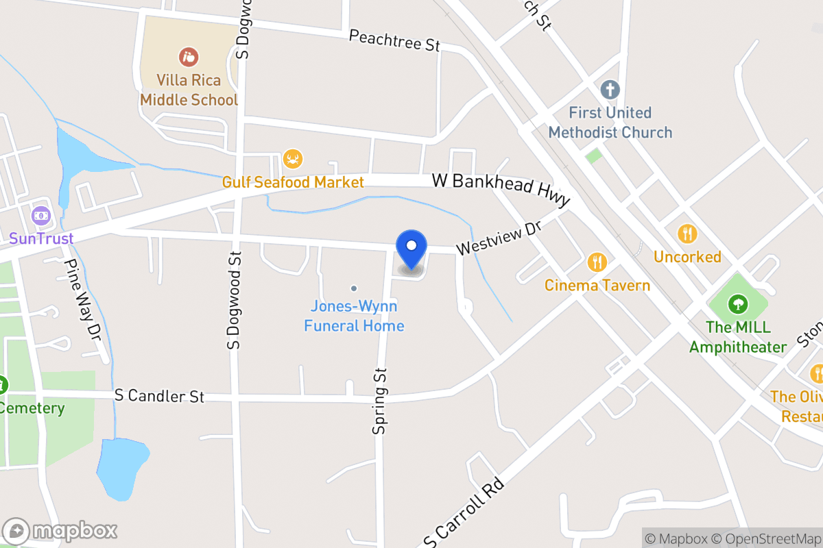 Map of 222 Westview Dr