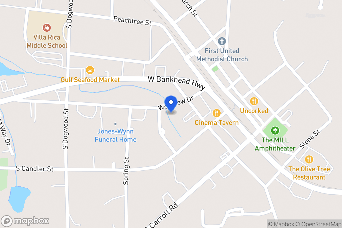 Map of 206 Westview Dr