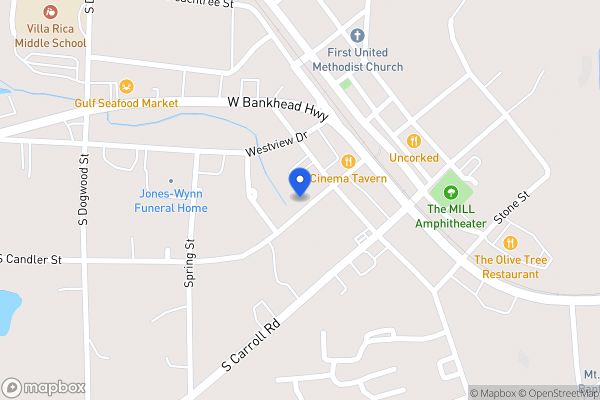 Map of S Candler St 09