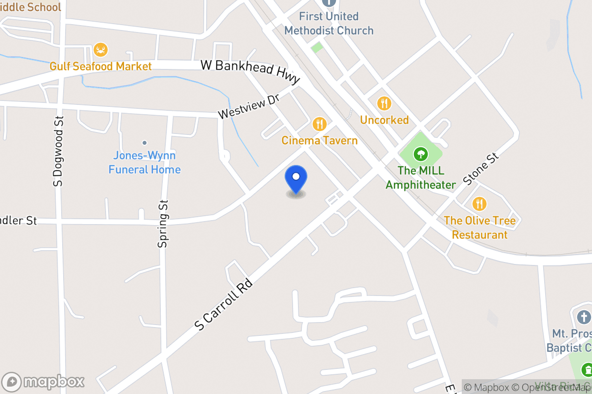 Map of 212 Candler St