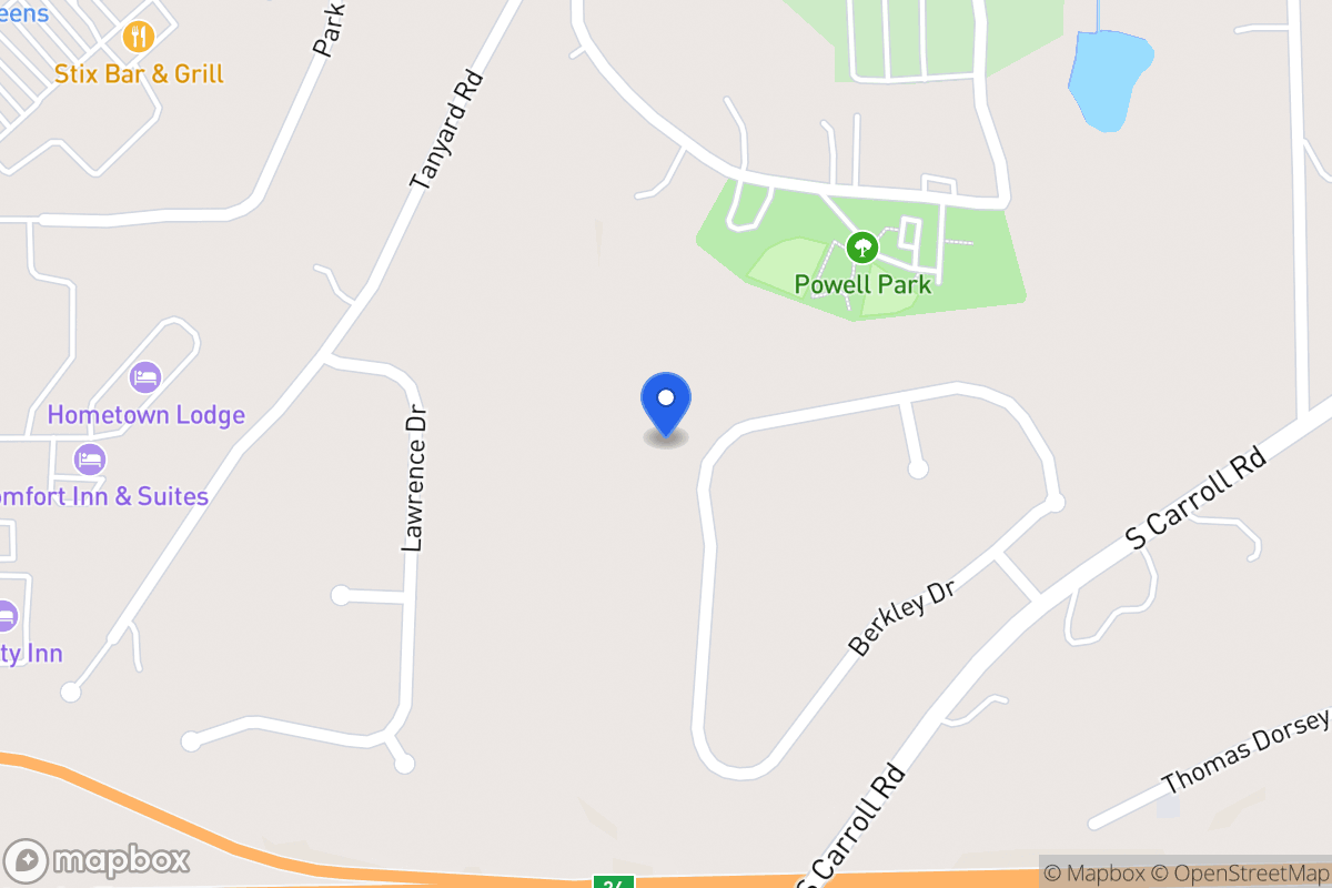 Map of 207 Berkley Dr
