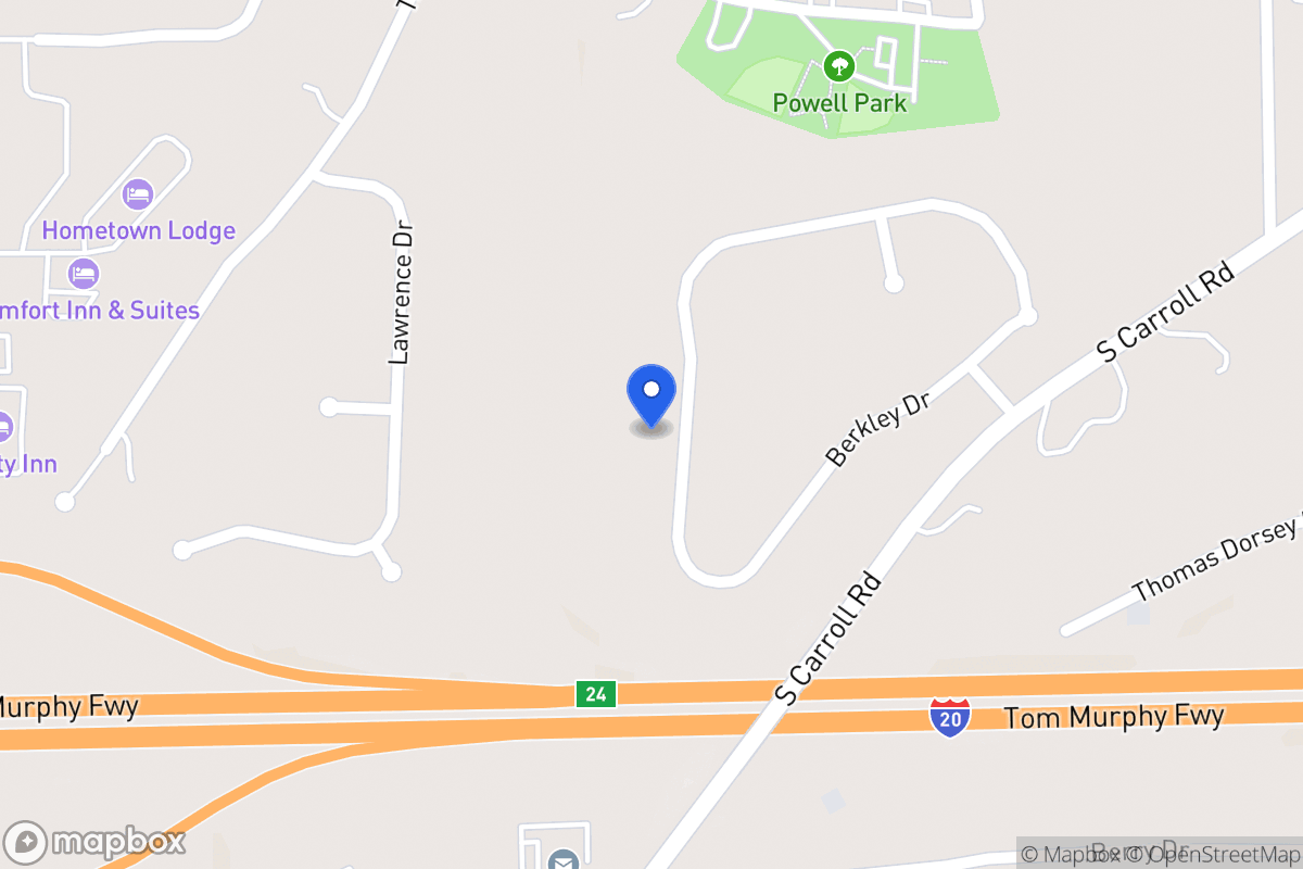 Map of 235 Berkley Dr