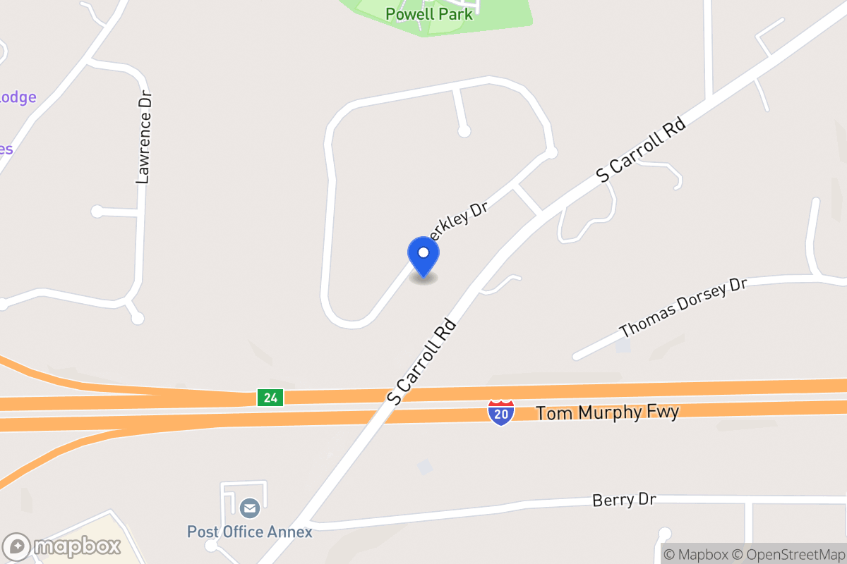 Map of 299 Berkley Dr