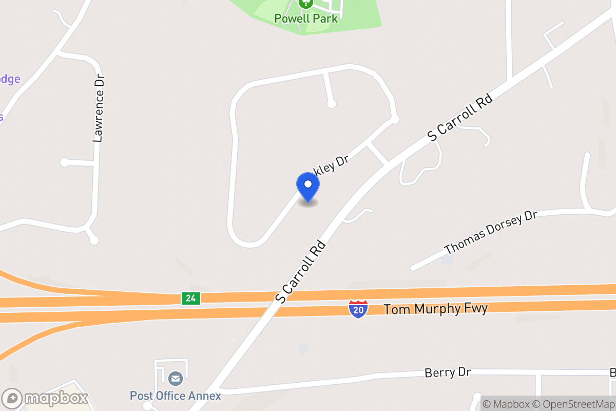 Map of 303 Berkley Dr