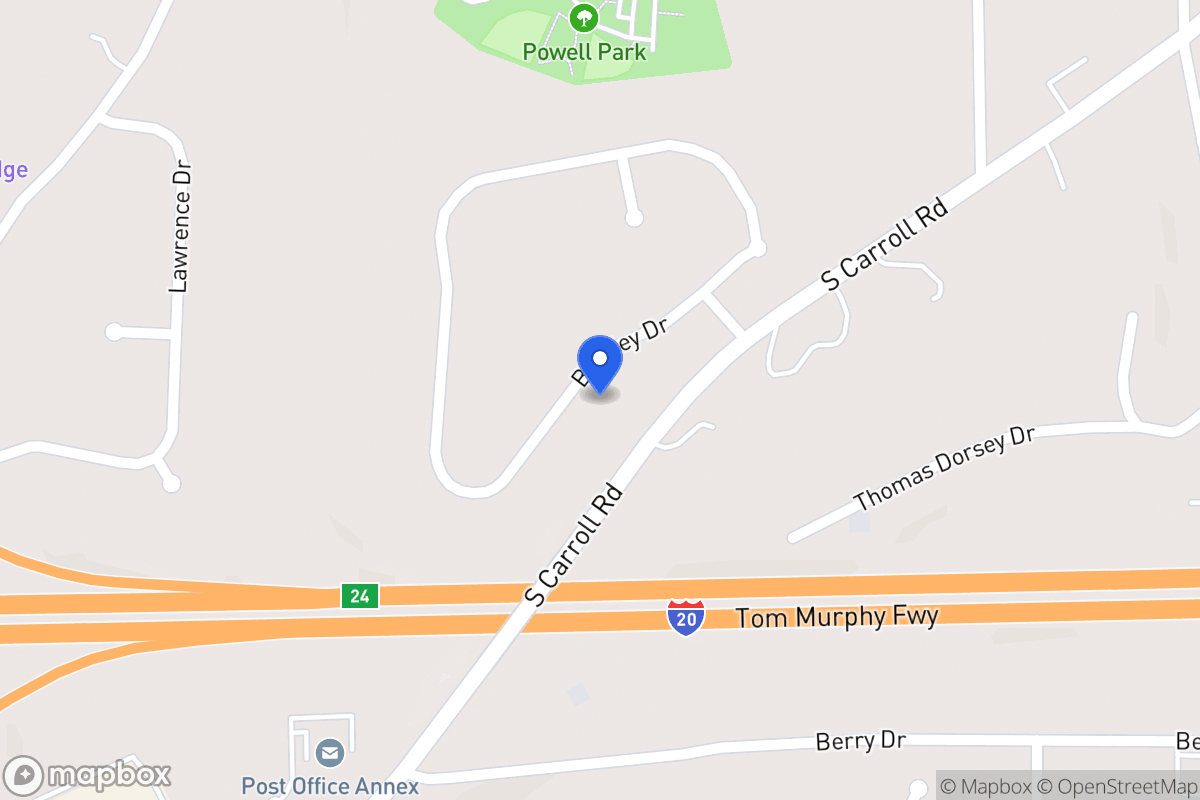 Map of 307 Berkley Dr