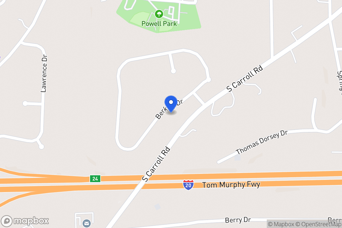 Map of 315 Berkley Dr