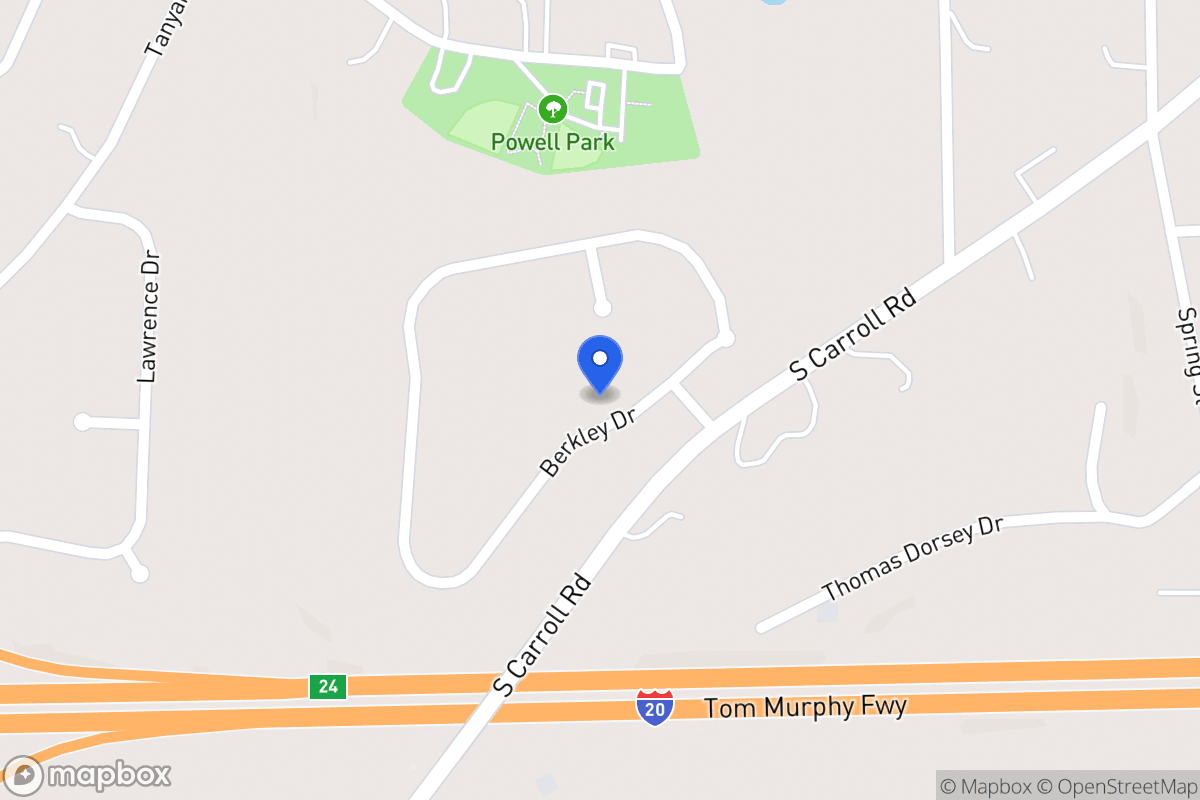 Map of 322 Berkley Dr