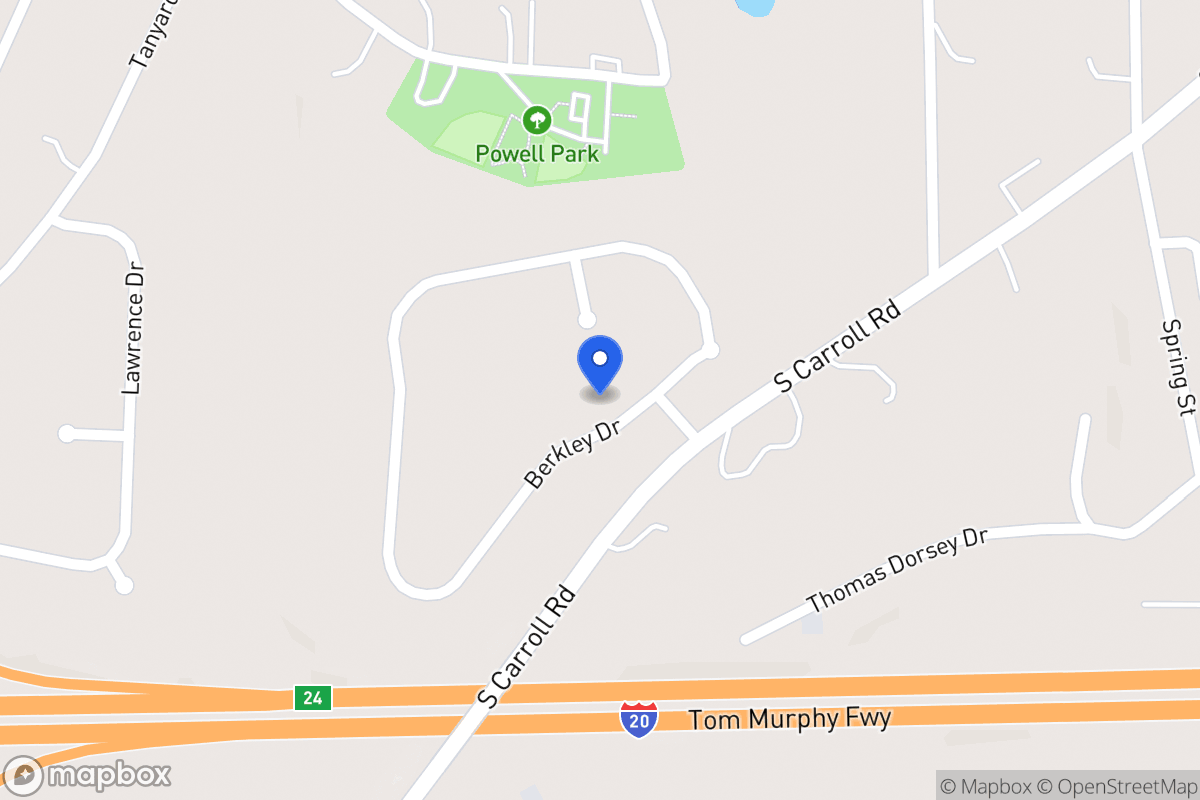 Map of 326 Berkley Dr