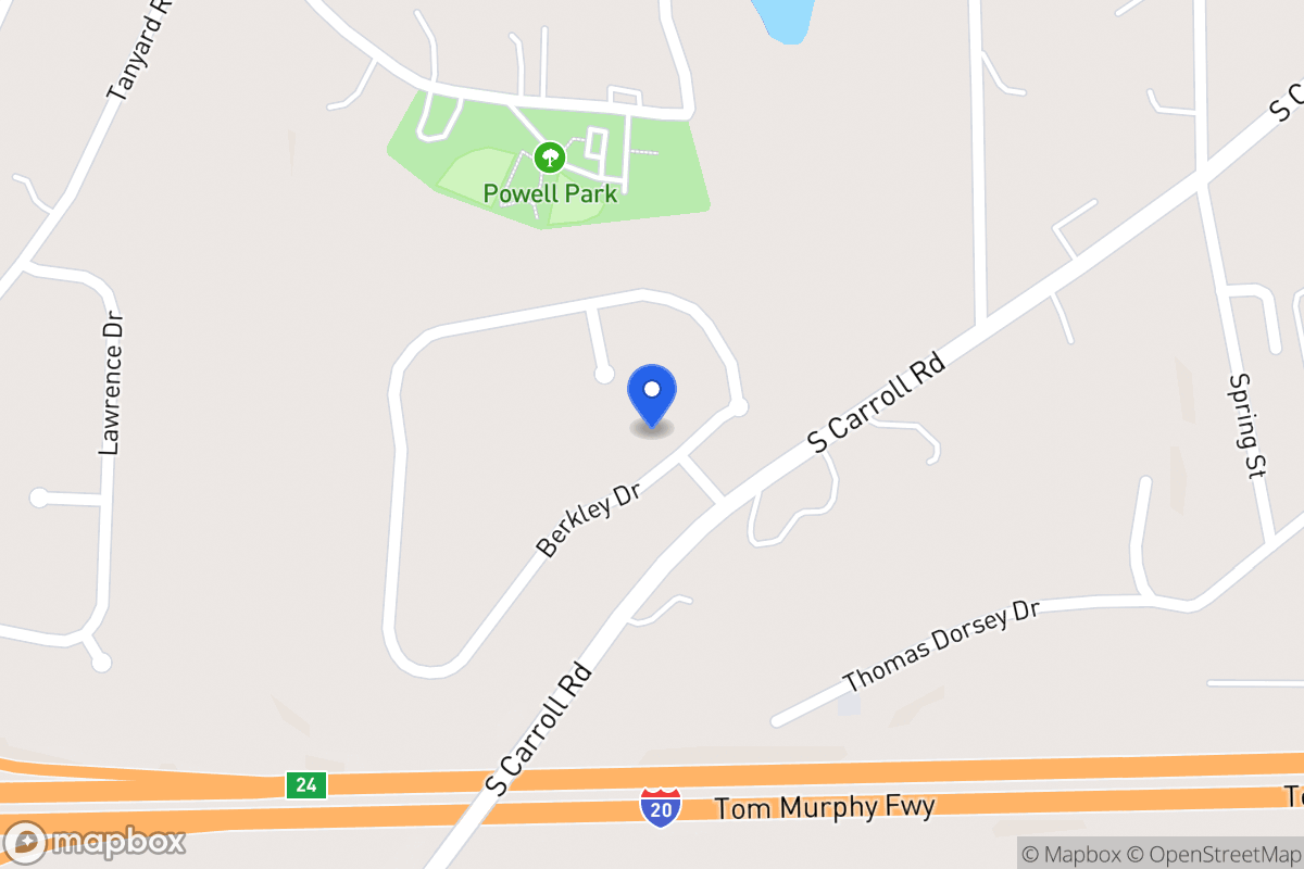 Map of 334 Berkley Dr