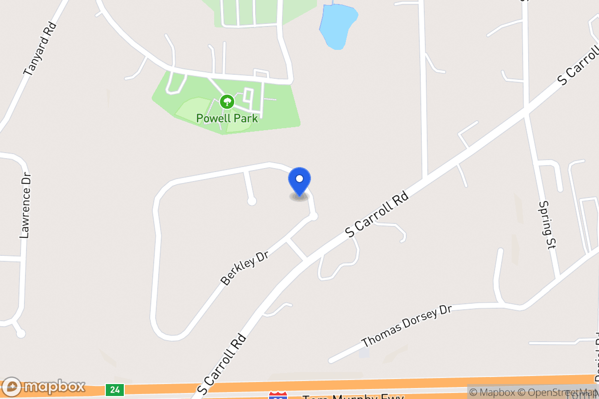 Map of 132 Berkley Dr