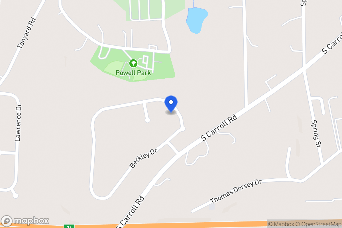 Map of 136 Berkley Dr