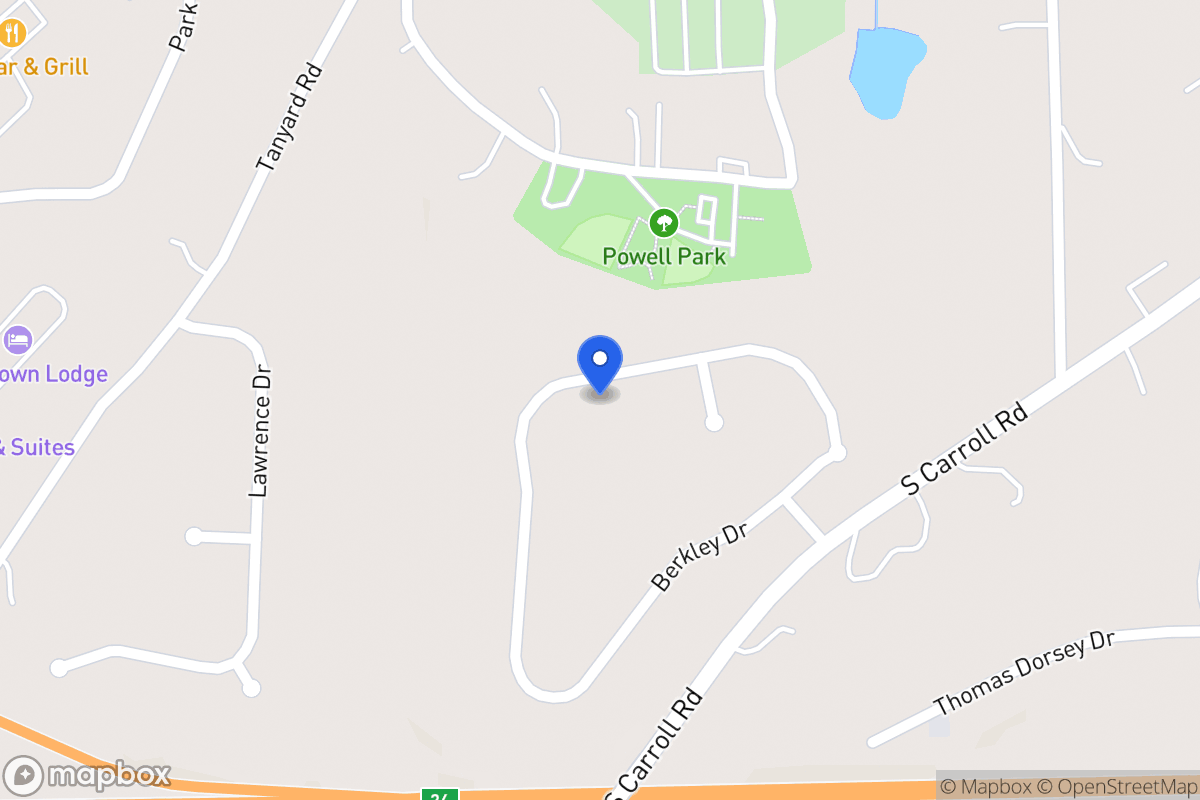 Map of 186 Berkley Dr