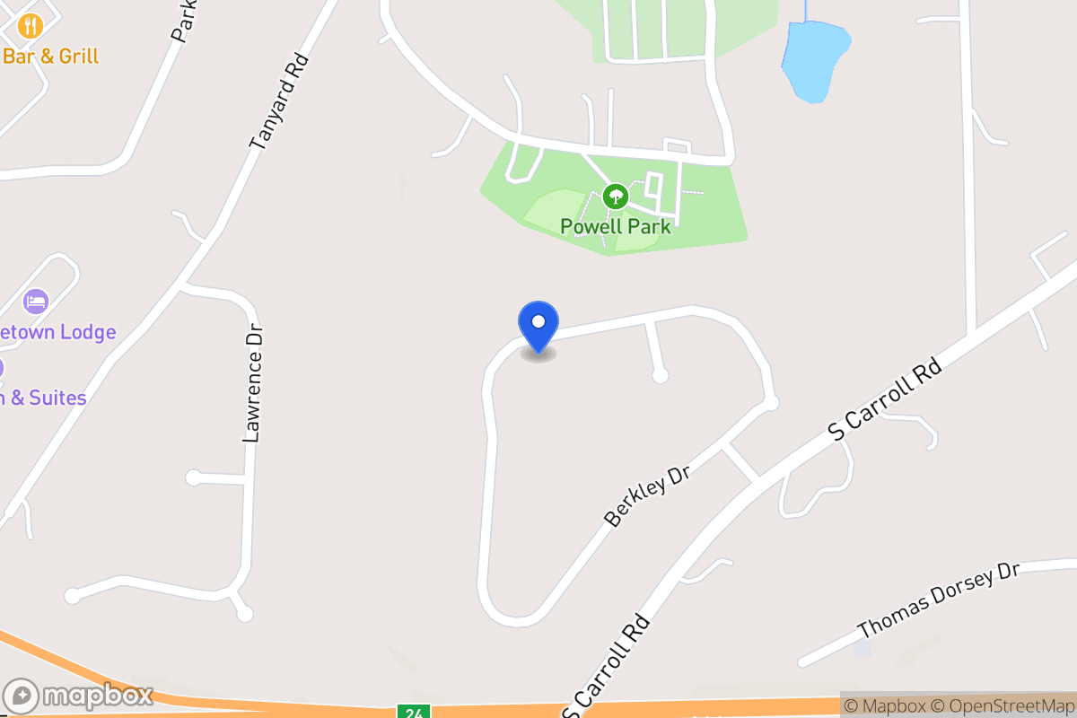 Map of 190 Berkley Dr