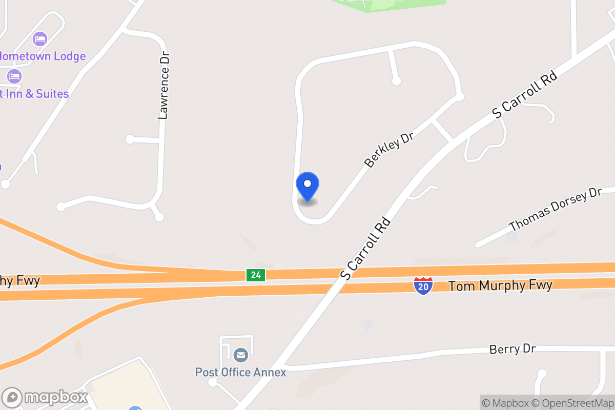 Map of 250 Berkley Dr