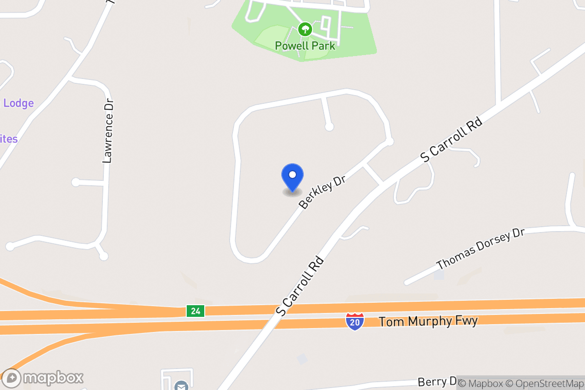 Map of 310 Berkley Dr