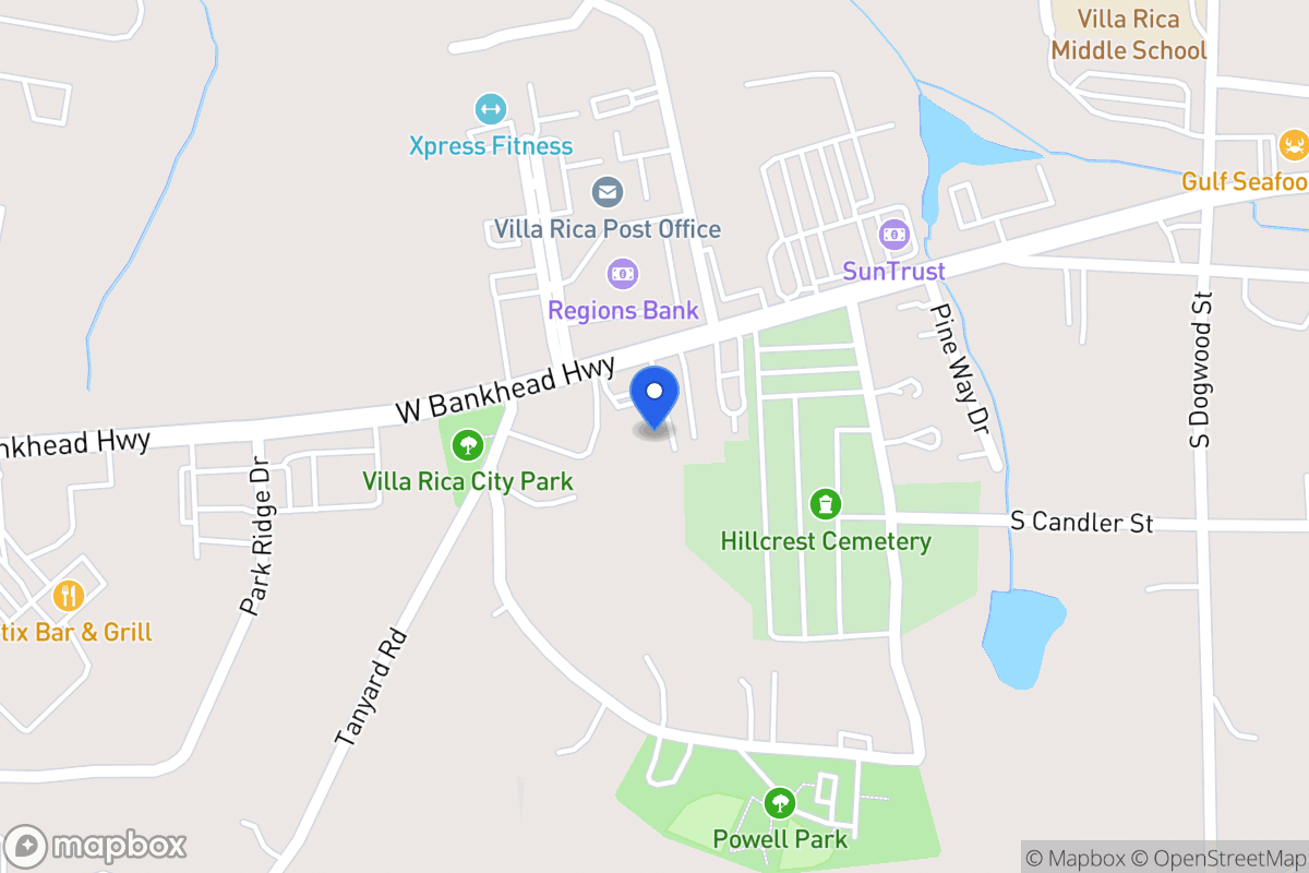 Map of 516 W Bankhead Hwy