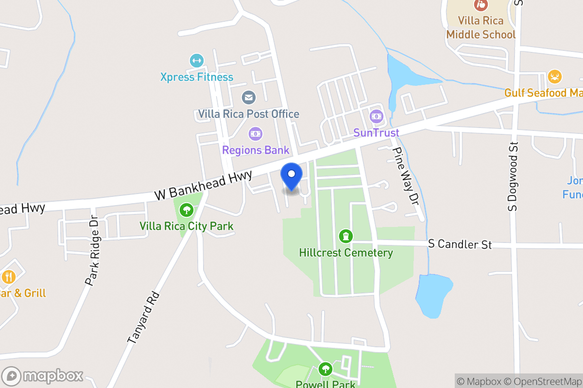 Map of 514 W Bankhead Hwy