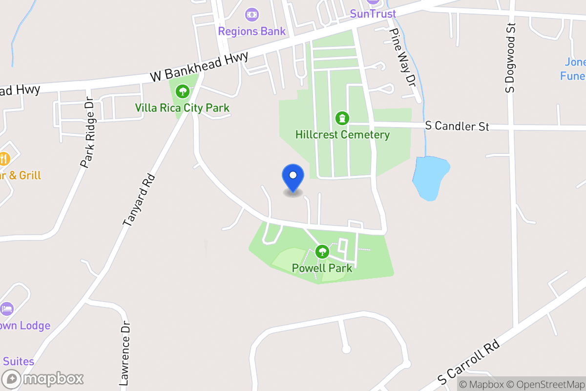 Map of 527 Leslie Dr