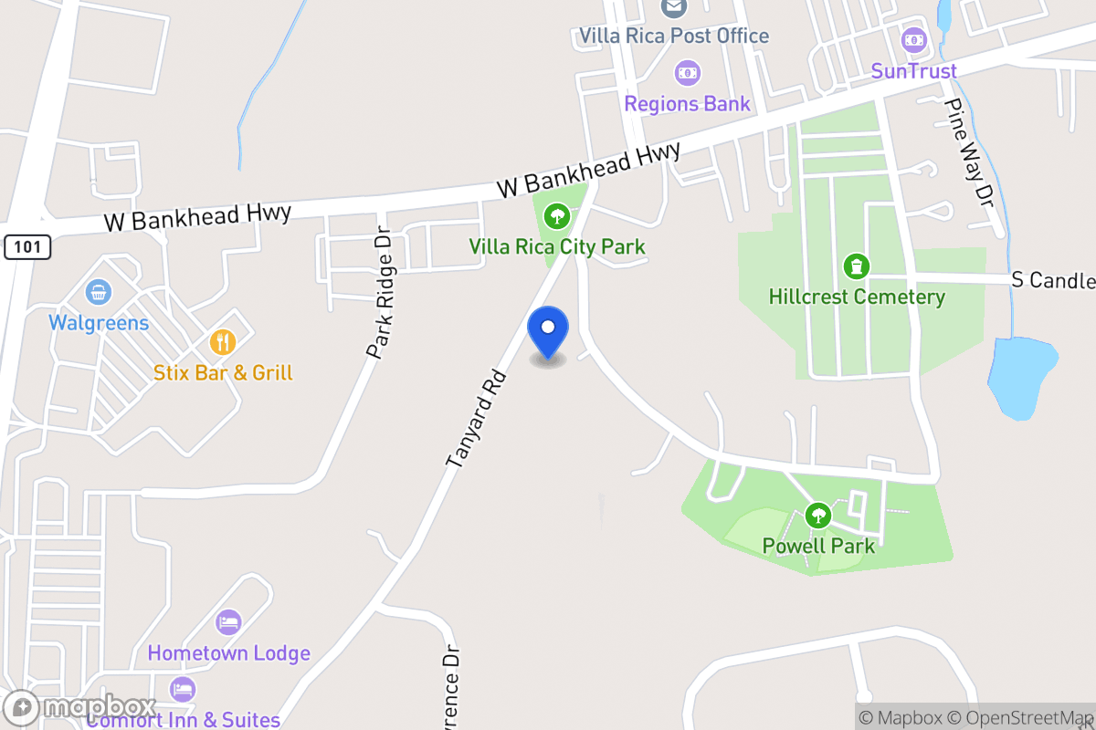 Map of 556 Leslie Dr