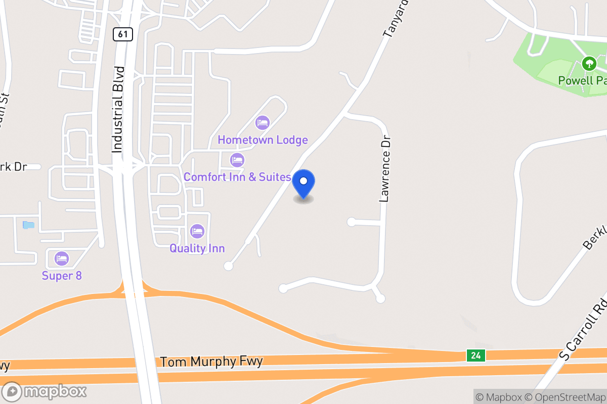 Map of 720 Old Tanyard Rd