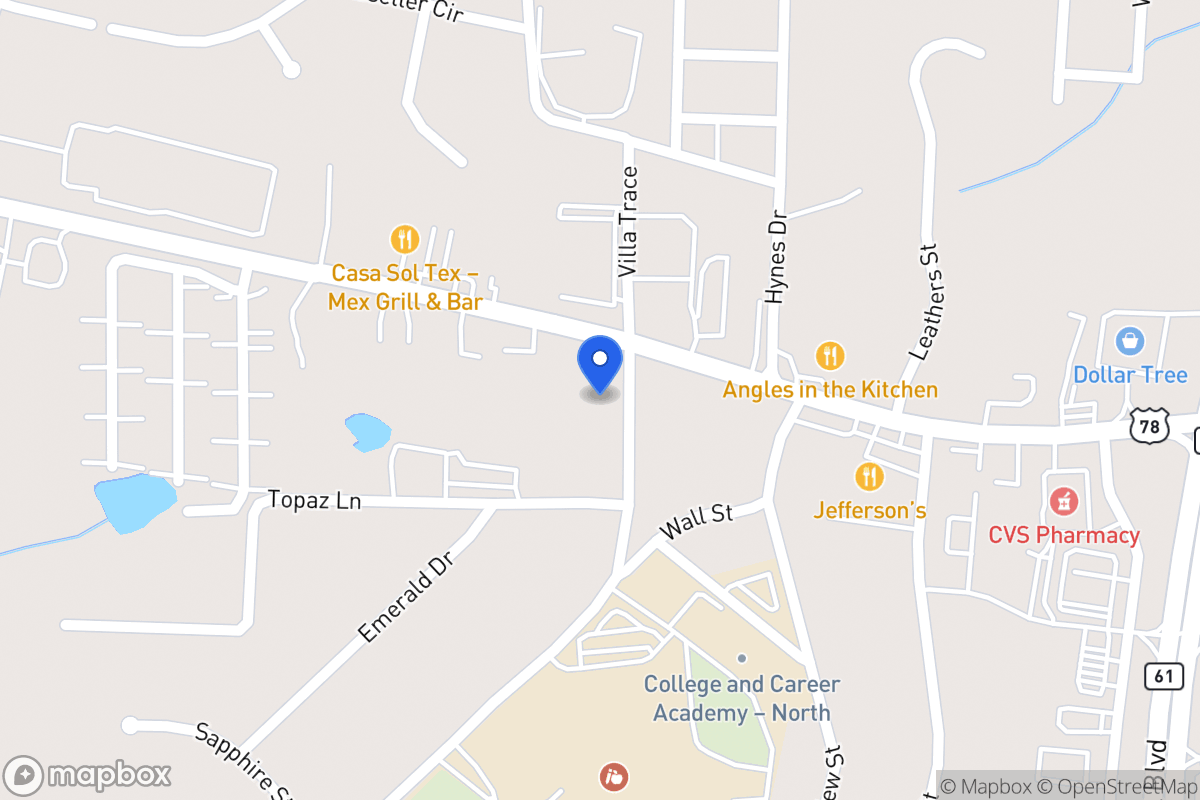 Map of 900 W Bankhead Hwy