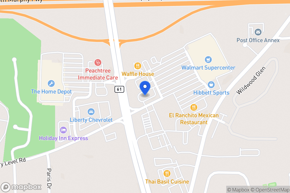 Map of 584 61 Hwy