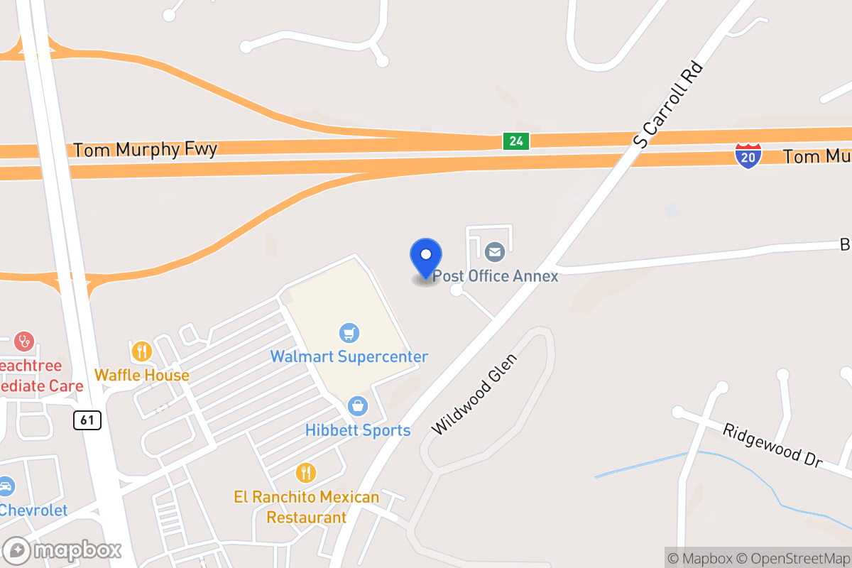 Map of 555 61 Hwy
