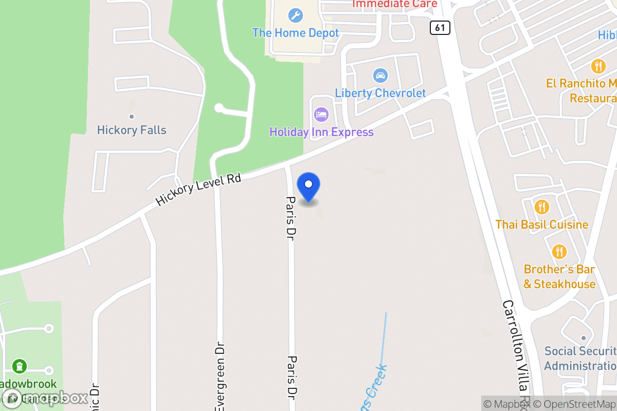 Map of 126 Paris Dr