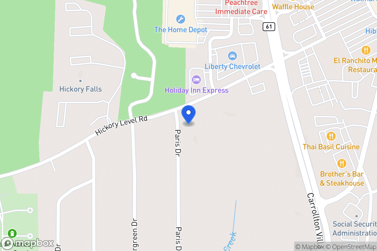 Map of 120 Paris Dr