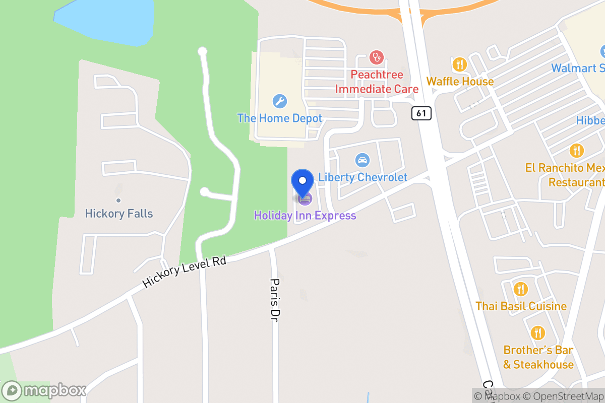 Map of 100 Cooley Way