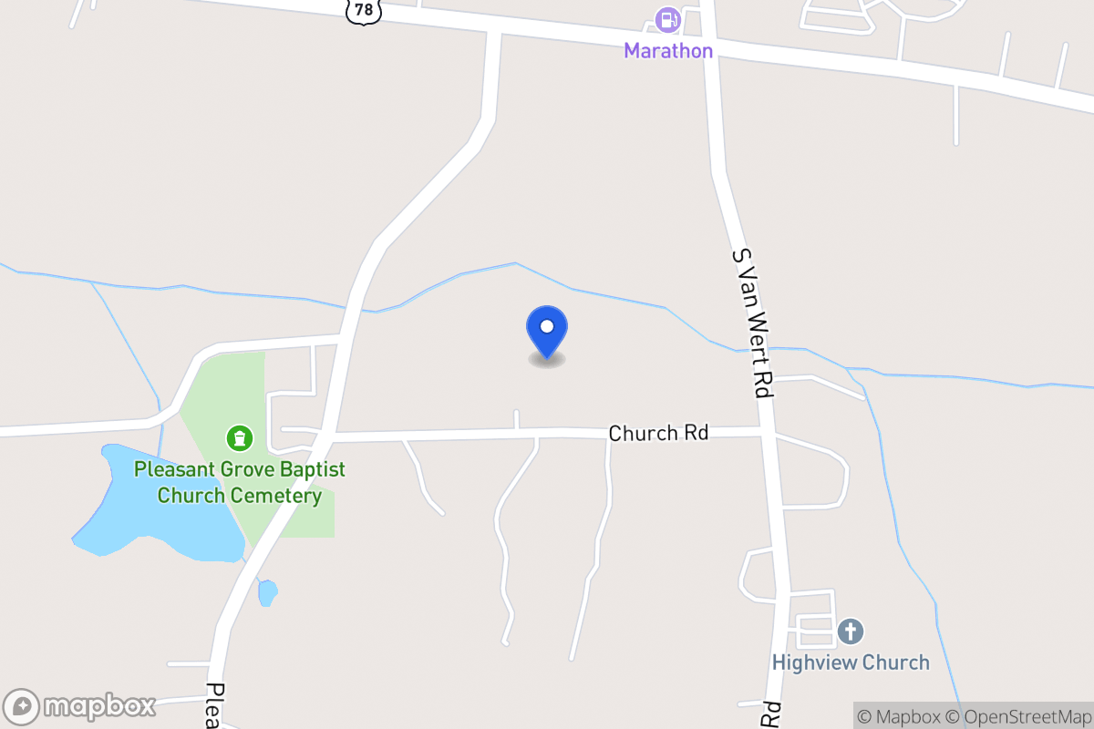 Map of 64 Church Rd