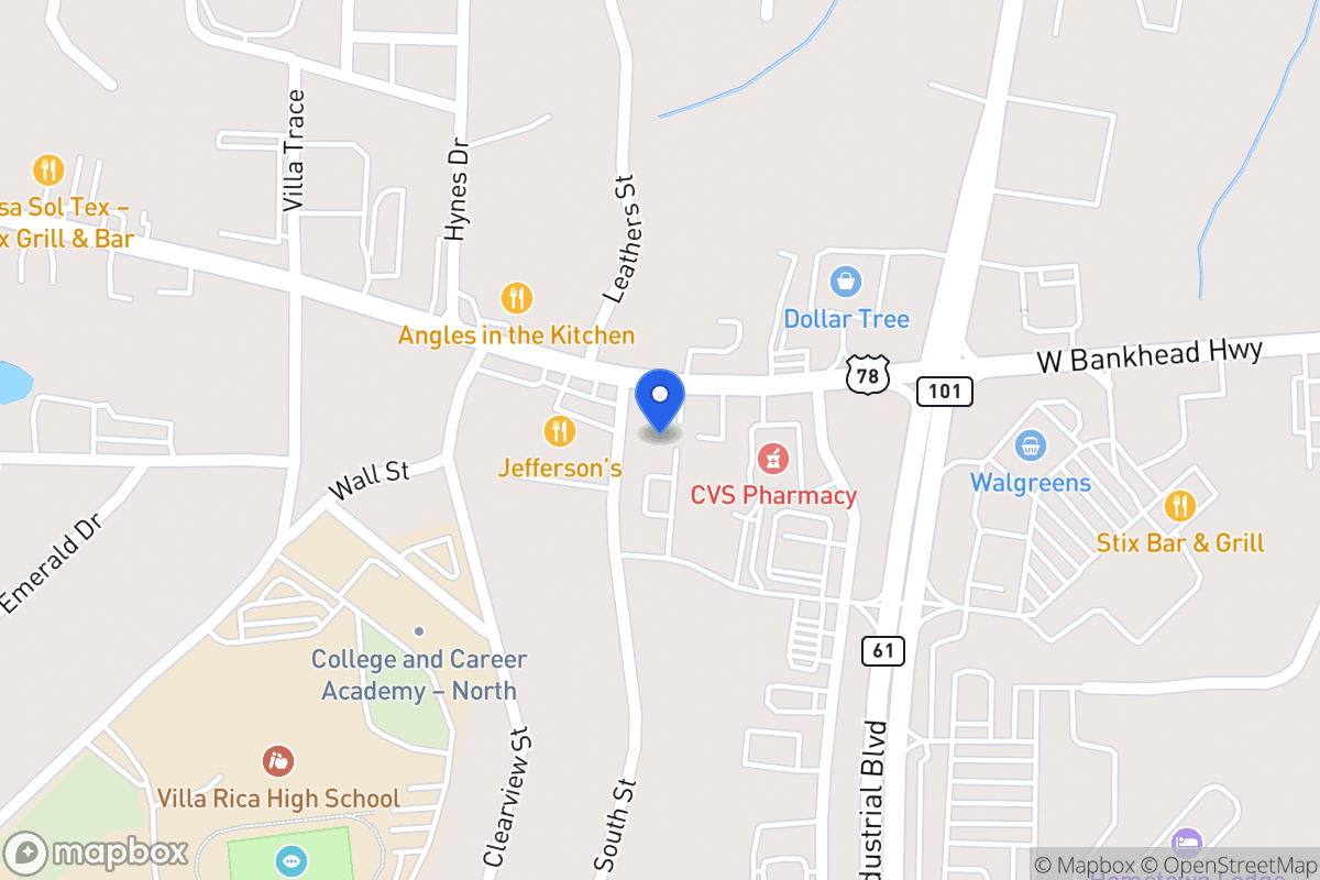 Map of 746 W Bankhead Hwy