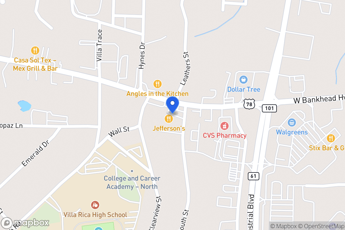 Map of 750 W Bankhead Hwy 09