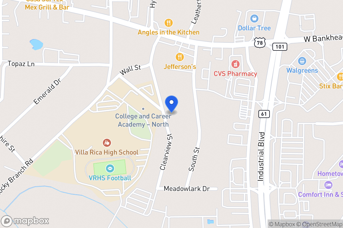 Map of 624 Clearview St