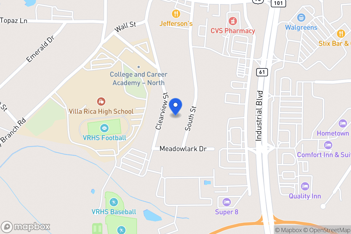 Map of 644 Clearview St