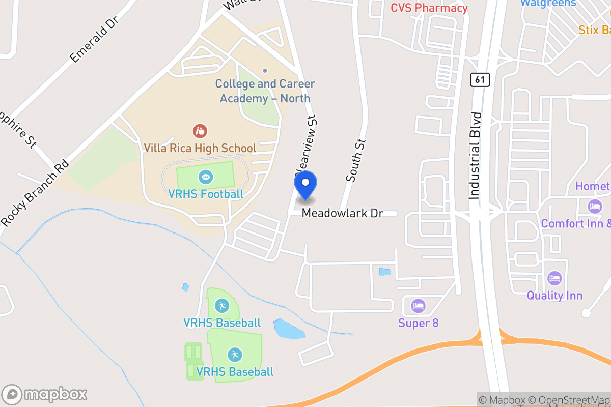 Map of 654 Clearview St
