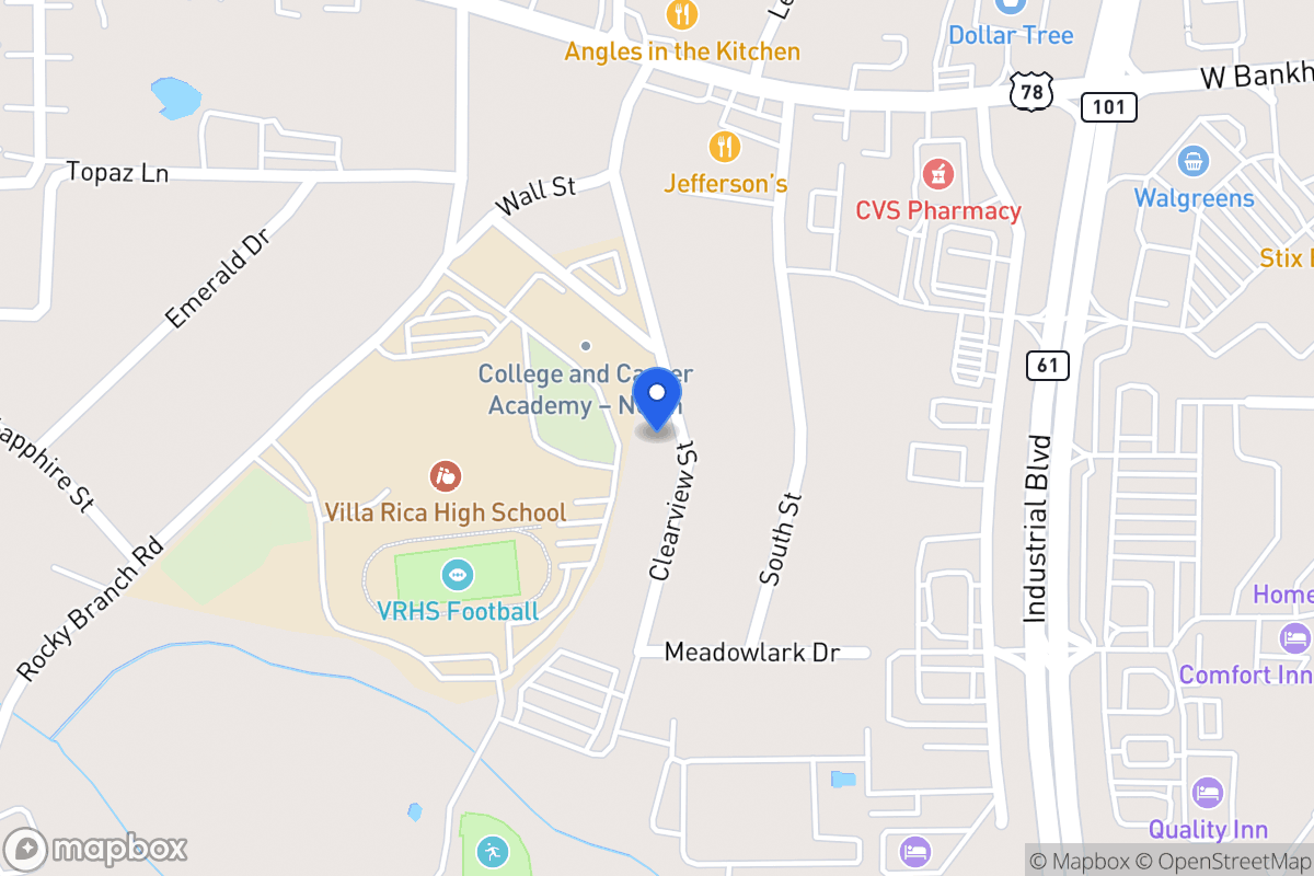 Map of 631 Clearview St