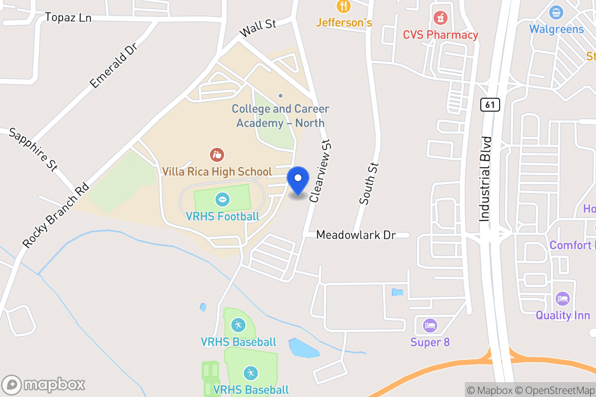 Map of 651 Clearview St