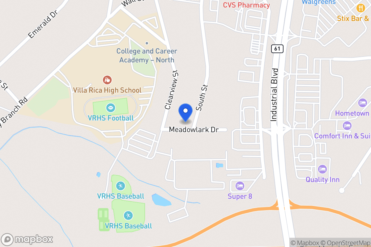 Map of 663 South St