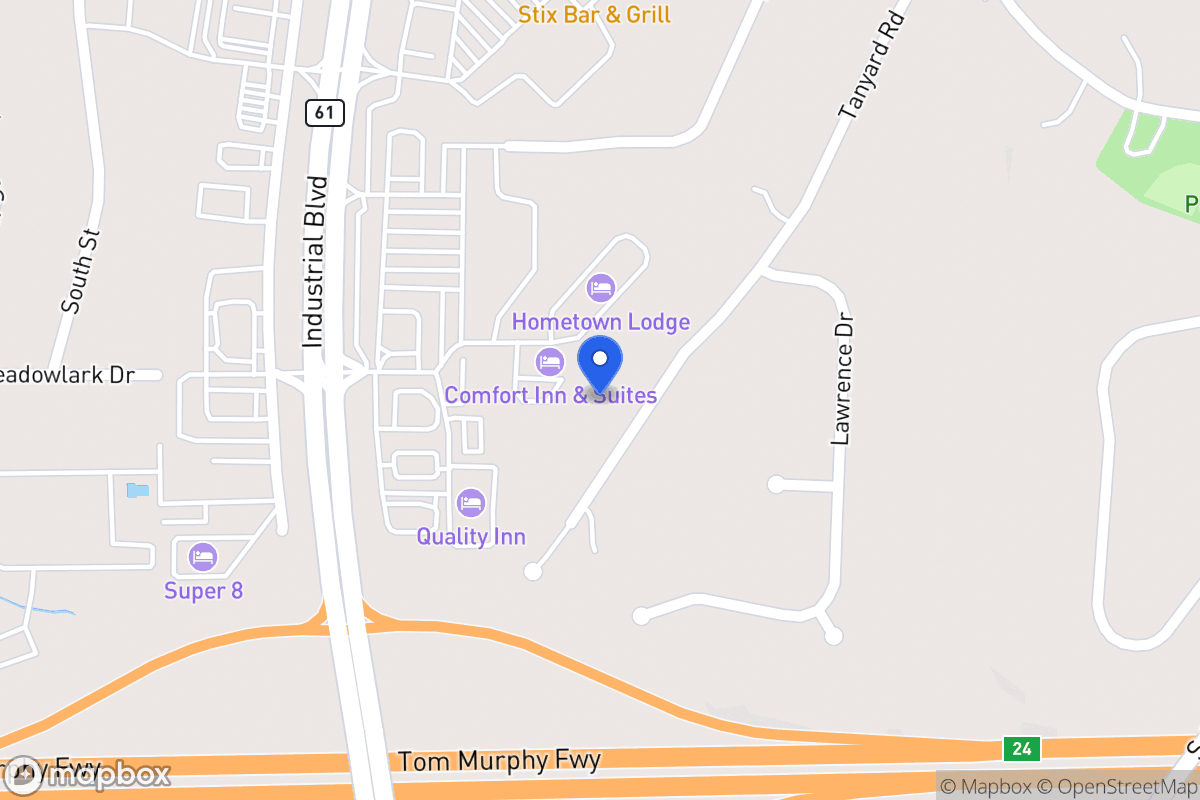 Map of 725 Old Tanyard Rd