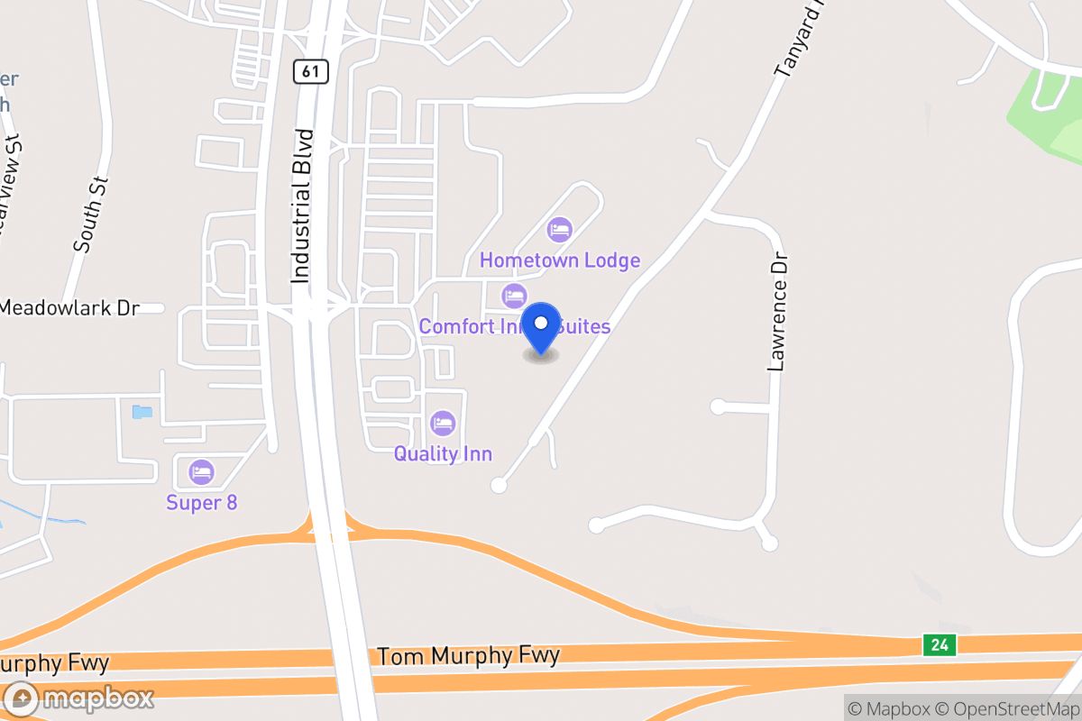 Map of 735 Old Tanyard Rd