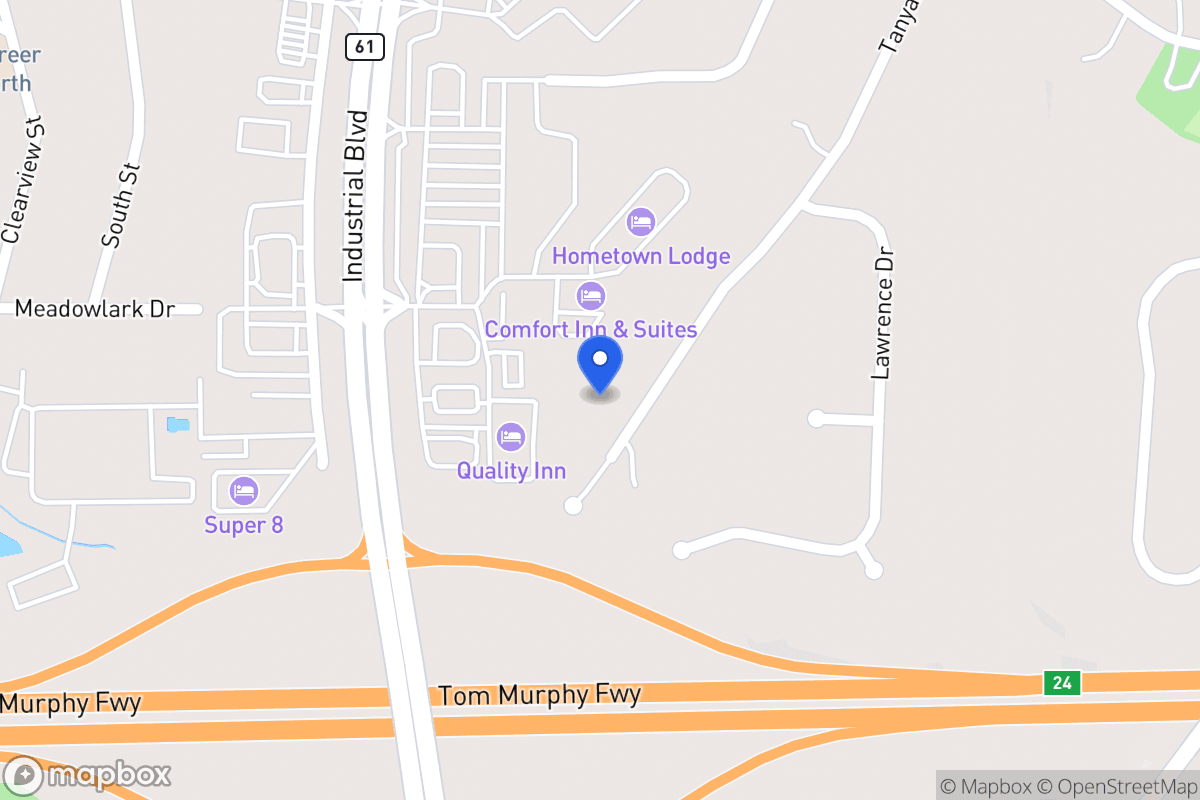 Map of 741 Old Tanyard Rd