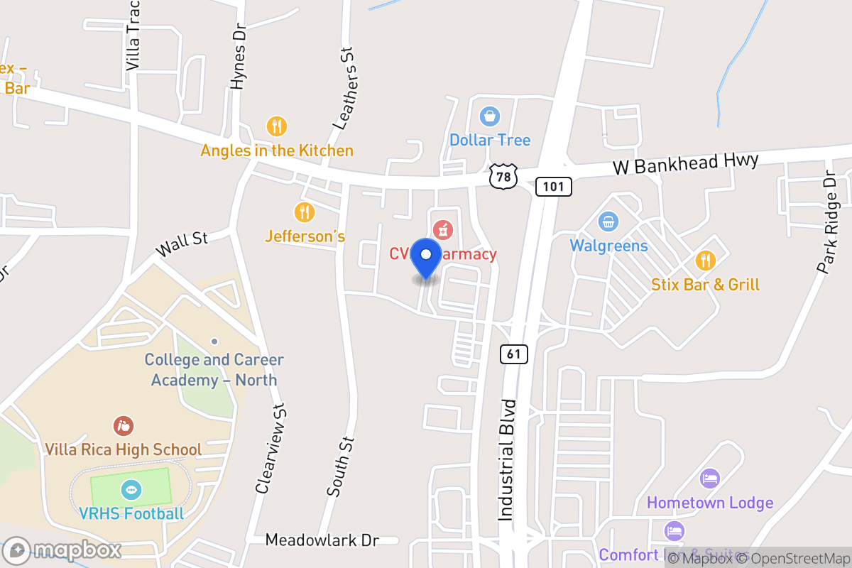 Map of Commerce Dr