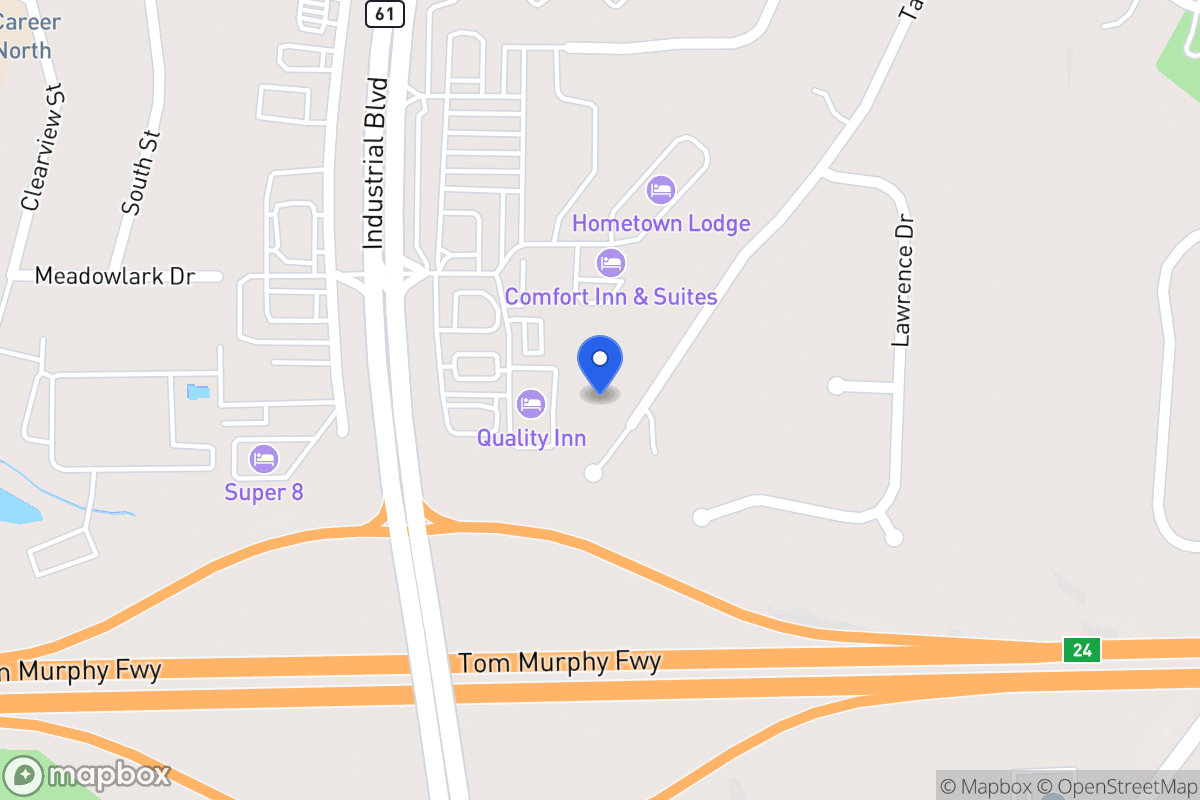 Map of 747 Old Tanyard Rd