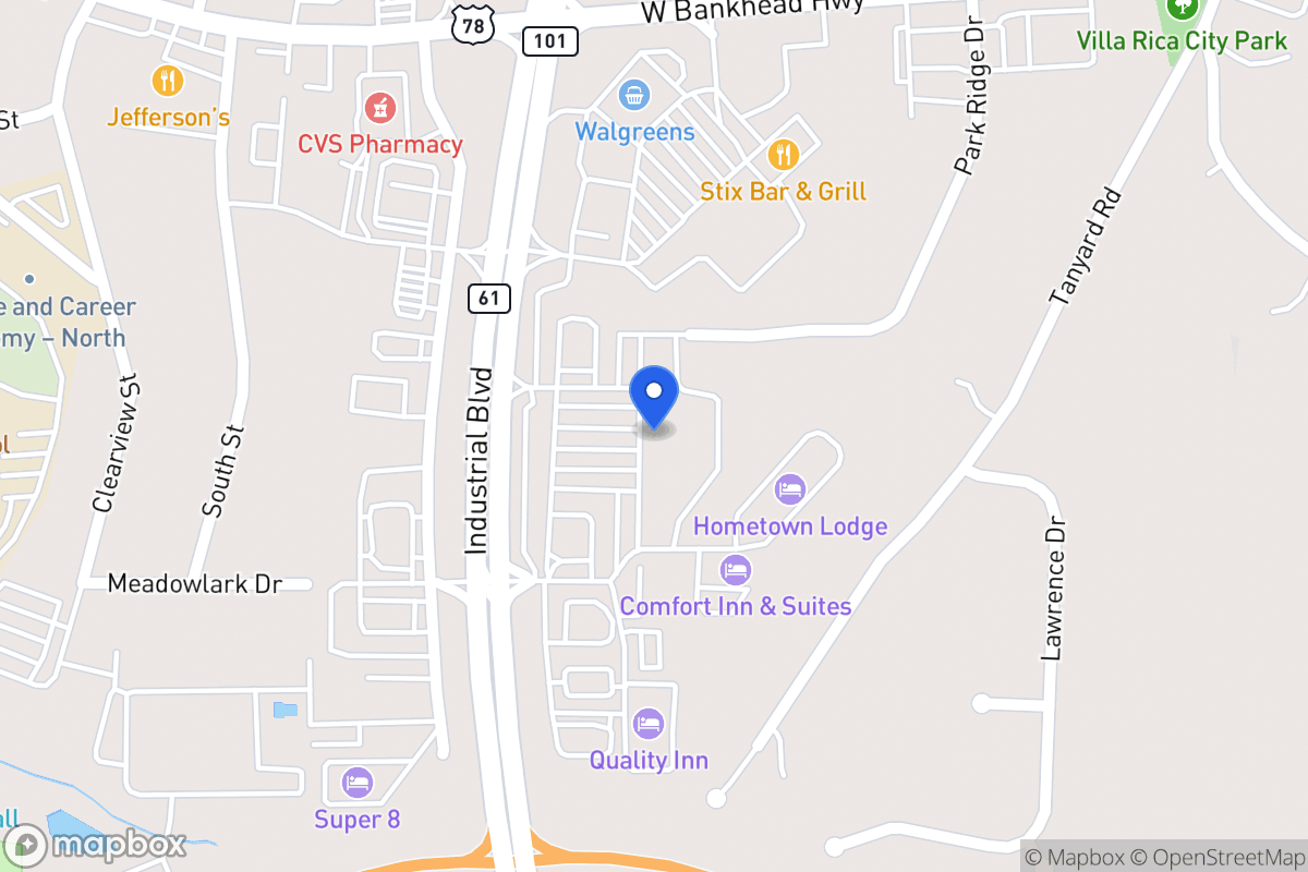 Map of 98 61 Hwy